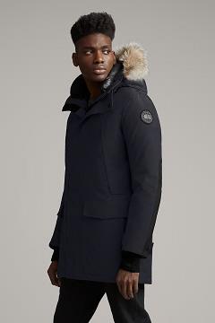 Chamarras Canada Goose Hombre Outlet - Sherridon Abrigos Black Label Azul Marino XG4289631